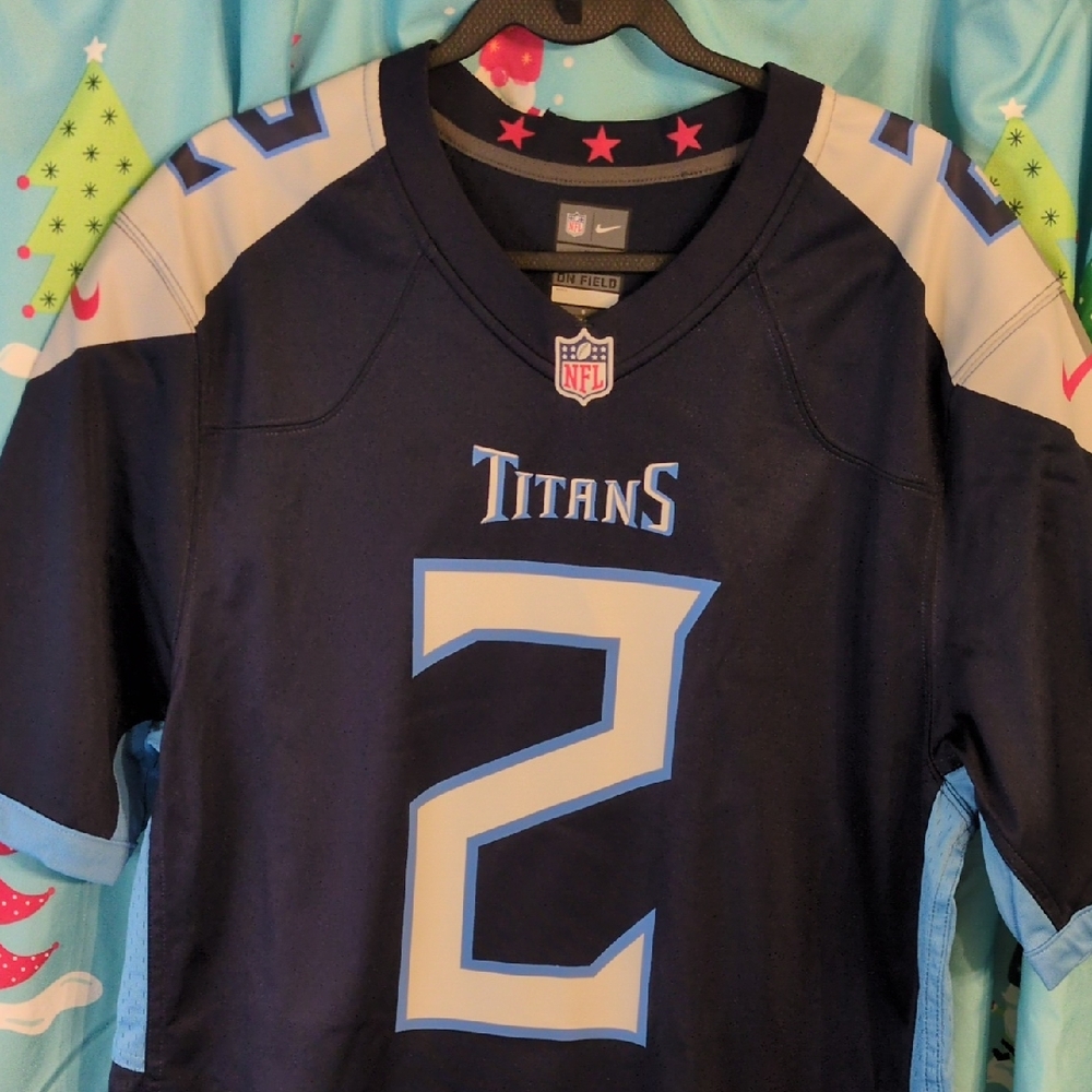 NFL Titans Kids Jersey - Navy and Light Blue